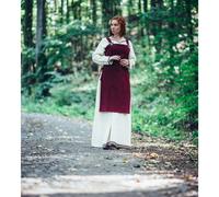 Wikinger Überkleid aus Wolle Rot "Aila"