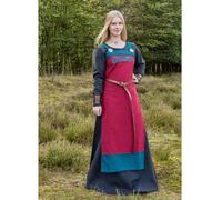 Wikinger Überkleid mit Stickerei Rot S