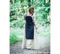 Wikinger-Überkleid Schwarz "Aleiga"