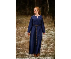 Wikinger Unterkleid Blau ""Helga"" M