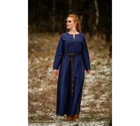 Wikinger Unterkleid Blau "Helga" XXXL