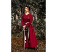 Wikinger Unterkleid Rot "Helga"