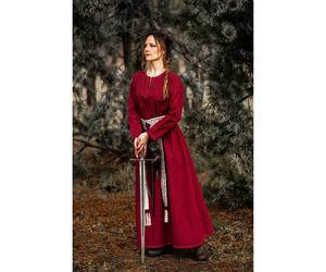 Wikinger Unterkleid Rot "Helga"