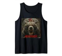 Wikinger Valhalla Berserker Bär Vikings Vegvisir Geschenk Tank Top