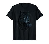 Wikinger Wolf Motiv mit nordischer Symbolik T-Shirt