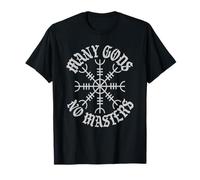 Wikingerhelm der Ehrfurcht Viele Götter Keine Meister T-Shirt