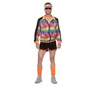 WILBERS & WILBERS 5096-80er / 90er Jahre Trainingsanzug für Herren, zweiteilig, Party Outfit