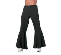WILBERS & WILBERS 5118 - Flared Hippie Hose, Schlaghose für Festival, Karneval, 70er Jahre Mottoparty, Disco Fever