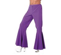 WILBERS & WILBERS 5118 - Flared Hippie Hose, Schlaghose für Festival, Karneval, 70er Jahre Mottoparty, Disco Fever