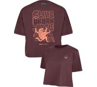 Wild Country - Bequemes und atmungsaktives T-Shirt für das Klettern aus Bio-Baumwolle - Damen / Frau - Sequence W T-Shirt Black Cherry - Bordeaux M