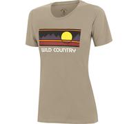 Wild Country Stamina W- Damen-T-Shirt XS Light Brown