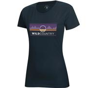 Wild Country Damen Stamina Graphic T-Shirt (Größe XXS, blau)