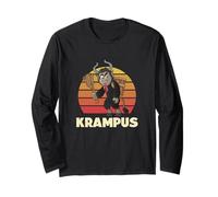Wild Kids German Christmas Krampus Monster Evils Horror Fun Langarmshirt