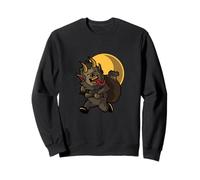 Wild Kids German Christmas Krampus Monster Evils Horror Fun Sweatshirt