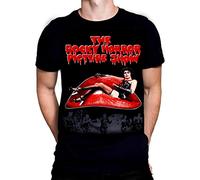 Wild Star Hearts The Rocky Horror Picture Show Movie Poster Herren T-Shirt Schwarzes Baumwoll Grafik Tee Shirt (3XL)