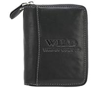 WILD THINGS ONLY !!! Herren Geldbörse aus Echt-Leder mit RFID Schutz