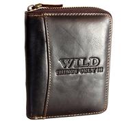 WILD THINGS ONLY !!! Herren Geldbörse aus Echt-Leder mit RFID Schutz