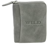 WILD THINGS ONLY !!! Herren Geldbörse aus Echt-Leder mit RFID Schutz