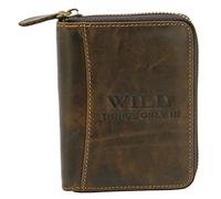 WILD THINGS ONLY !!! Herren Geldbörse aus Echt-Leder mit RFID Schutz
