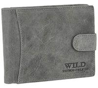 WILD THINGS ONLY !!! Herren Geldbörse Echt-Leder mit RFID-Schutz & Geschenkbox - Geldbeutel Brieftasche Portemonnaie