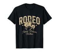 Wild West Huntsville Texas Rodeo Western Cowboy im Vintage-Stil T-Shirt