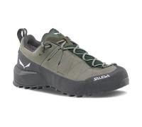 Salewa Wanderschuhe Wildfire Leather 2 GTX (Zustieg, Nubukleder, wasserdicht) rot/schwarz Damen, Größe Euro (US) 39 (8)