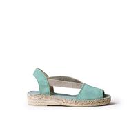 Wildleder-Espadrille für Damen - Ella - Minze, 38 EU