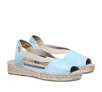 Wildleder-Espadrille für Damen - Ella - Türkis, 37 EU