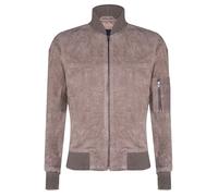 Wildleder-Trucker-Hemd, Jeans-Lederjacke M