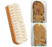 Wildlederbürste und Wildlederradierer für Schuhreiniger - Scheuerwerkzeug für Nubuk- und Samtstiefel und -taschen 1