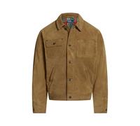 Wildlederjacke M Tan