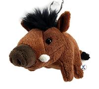 Wildschwein Schlüsselanhänger Plüsch Keiler Wildsau Kuscheltier Anhänger Rudi - Kuscheltiere*biz