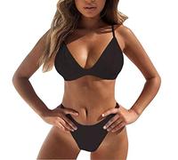 WILLBEST Bademantel mädchen hot Pants Unterhosen Damen Baumwolle Bikini Damen Triangel Set Badehose Badeanzug bauchweg Push up Badehose high Waist Badeanzug Teenager Sommerurlaub