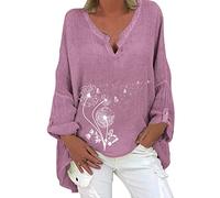 WILLBEST Tshirt Damen elegant XXL Tunika Kleid Damen elegant festlich Langarm Bluse Bluse weiß Body Silk Dress Baumwolle Tshirt Tunika lang Langarmshirt gestreift top