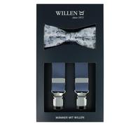 Willen - Hosenträger,Hosenträger Leder,Hosenträger Herren,Hosenträger Anzug jeans - Gr. - OS