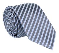 Willen - Krawatte blau,Krawatte Hochzeit,Krawatte Anzug,Krawatte Hemd,Krawatte Seide mittelgrau - Gr. - OS