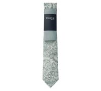 Willen - Krawatte und Einstecktuch,Krawatte blau,Krawatte Hochzeit,Krawatte Anzug,Krawatte Hemd mint - Gr. - OS