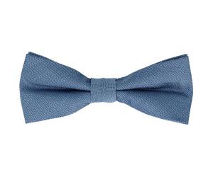 Willen - Schleife blau,Schleife Hochzeit,Schleife Anzug,Schleife Hemd, Schleife Seide mittelblau - Gr. - OS