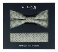 Willen - Schleife und Einstecktuch,Schleife blau,Schleife Hochzeit,Schleife Anzug,Schleife Hemd helloliv - Gr. - OS
