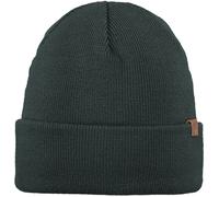 Barts Beanie WILLES aus Viskose-Mix mit Label-Detail Grün Größe 1
