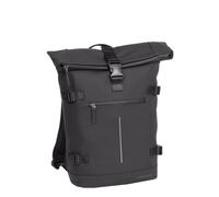 William - Riverside Rolltop Rucksack schwarz