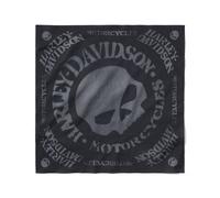 Willie G Skull Bandana Kopftuch Halstuch Schwarz UNI schwarz