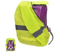 Willingood Kinder Rucksack Regenschutz (18-25L), 210D Wasserdicht Regenschutz Schulranzen mit Reflektorstreifen, Regenhülle Schulranzen passend für Ergobag, coocazoo,Step by Step, McNeill