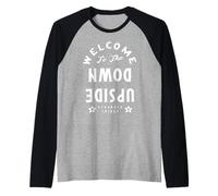 Willkommen bei The Upside Down Stranger Things Raglan