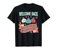 Willkommen zurück Die Ice Packs haben Dich vermisst, Schulkrankenschwester, Student Preisgünstiges Grafik-T-Shirt, Herren, Schwarz, L