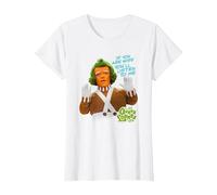 Willy Wonka Oompa Loompa Listen T Shirt T-Shirt, Damen, Weiß, XXL