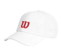 Wilson Kappe Active Perforated - perforiert, schnelltrocknendes Band, verstellbar, Weiß L/XL