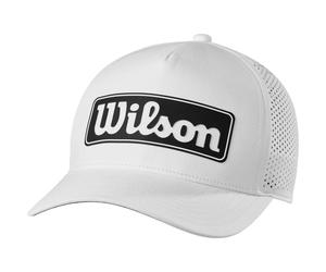 Wilson Cap Performance Logo, weiss weiß