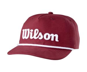 Wilson Cap Retro Rope Snapback, bordeaux