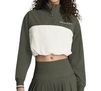 Wilson Davenport Gewebte Popover-Jacke M Grün/Grau